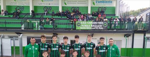 Under 15, goleada finale per il Camaro: 6-0 contro l